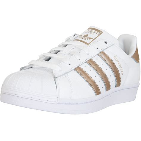 adidas sneaker damen superstar by9177 weiß grün|adidas gold metallic superstar.